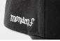 Preview: "Monaco F" - schwarz (Snapback)